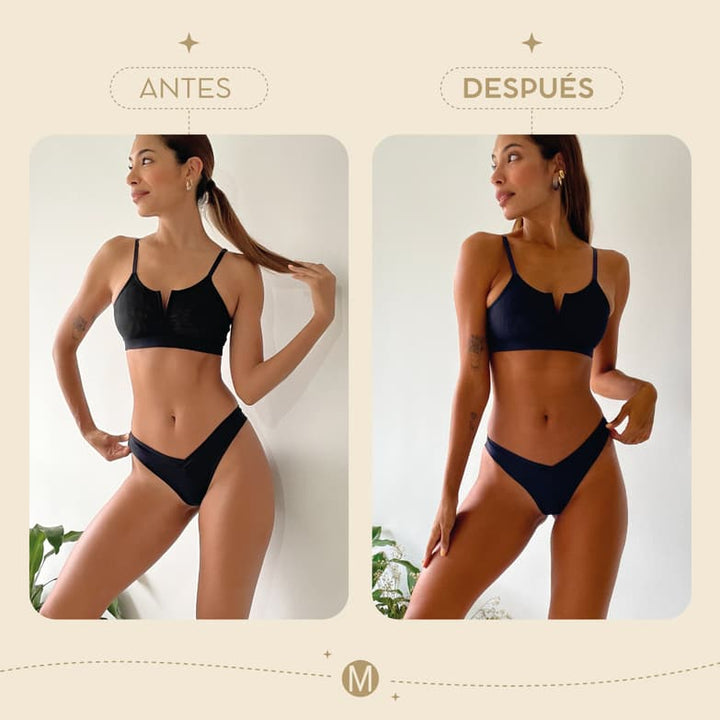 Antes y Después Autobronceador