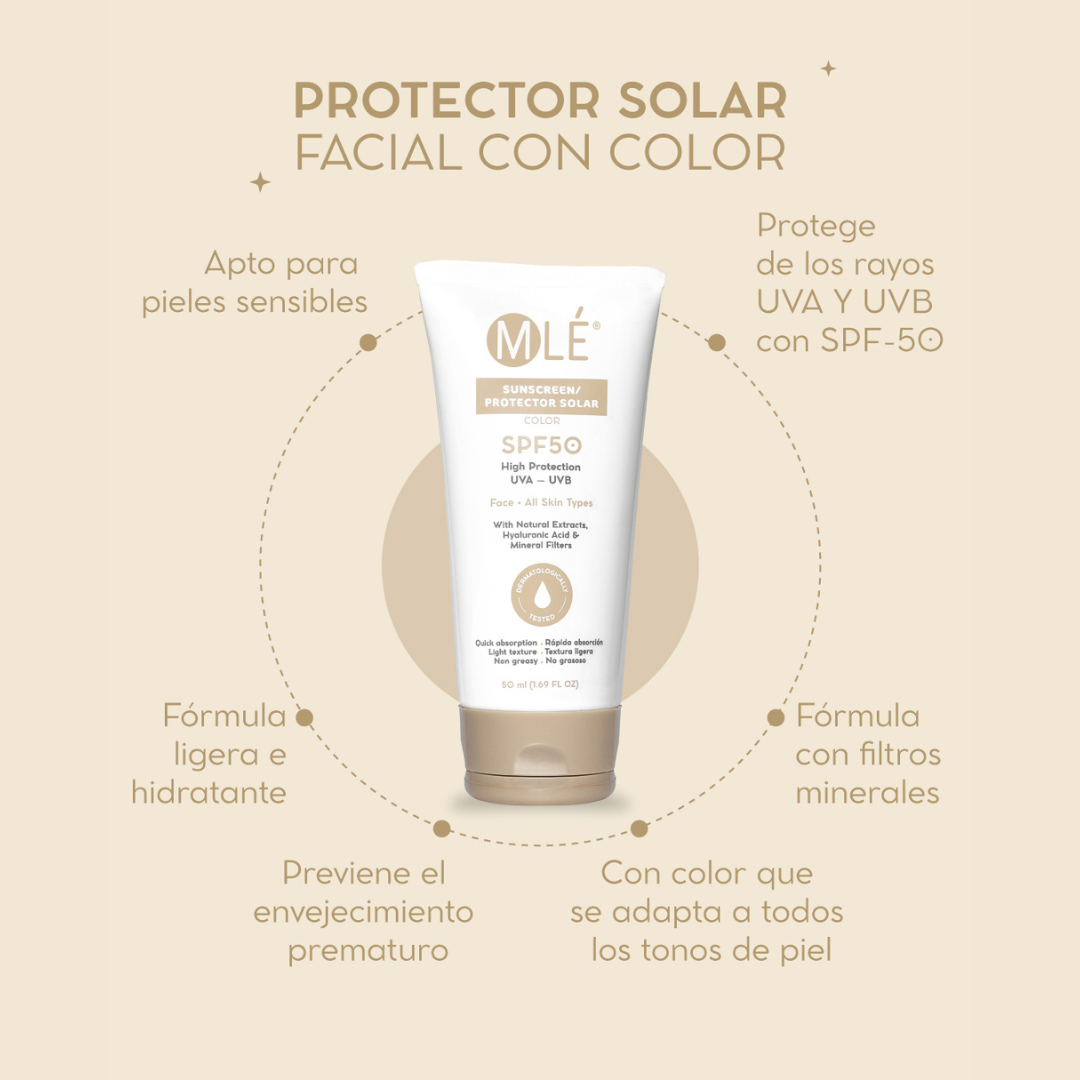 Protector Solar Color Science Protector Solar Facial Color SPF 50 – MALÉ
