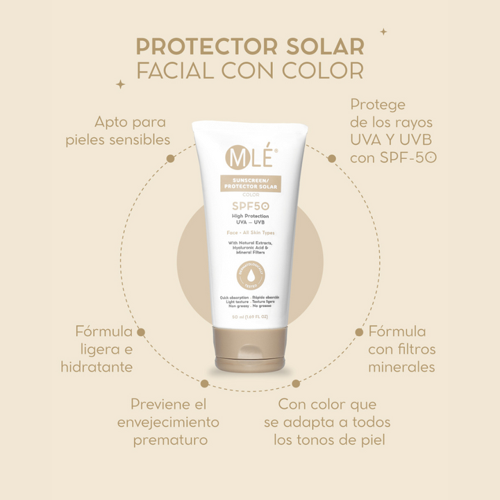 Beneficios Protector Solar Facial Color