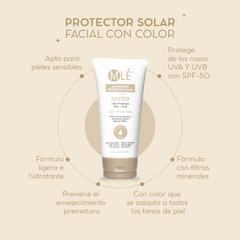 Protector Solar Facial Color SPF 50