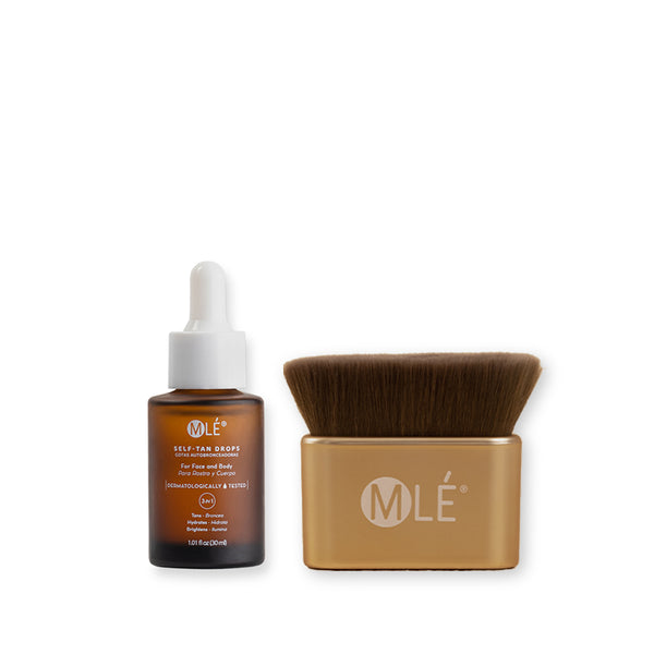 Kit Gotas Autobronceadoras + Brocha